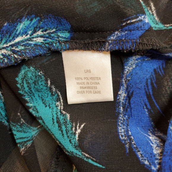 Chiffon Feather Blouse - Picture 6 of 6